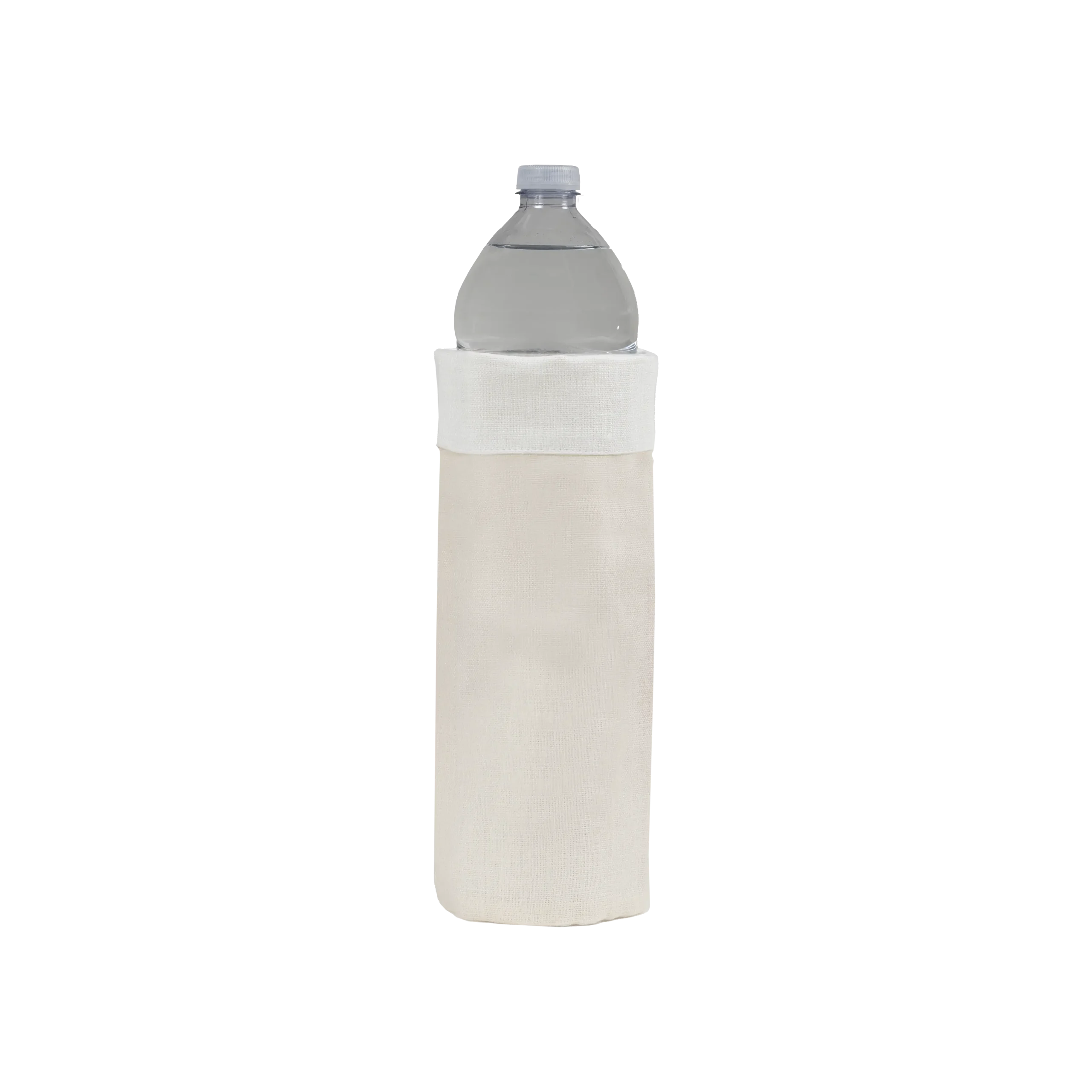 Copri Bottiglia in Lino doppiato gommato