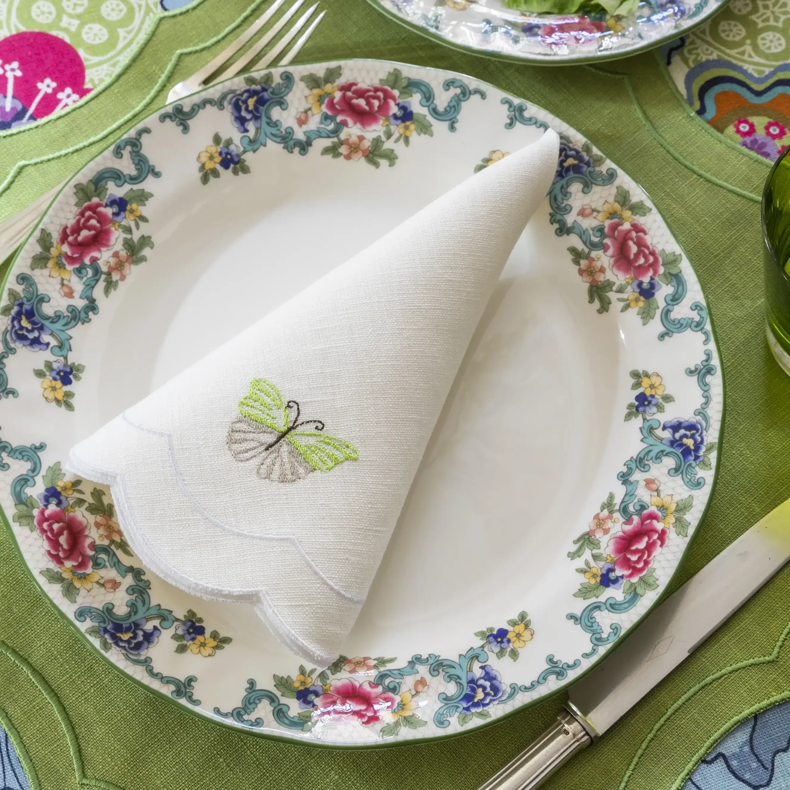 Tovagliolo Parentesi Ovale Farfalla