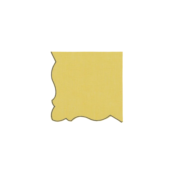 angelina tovagliolo giallo charcoal