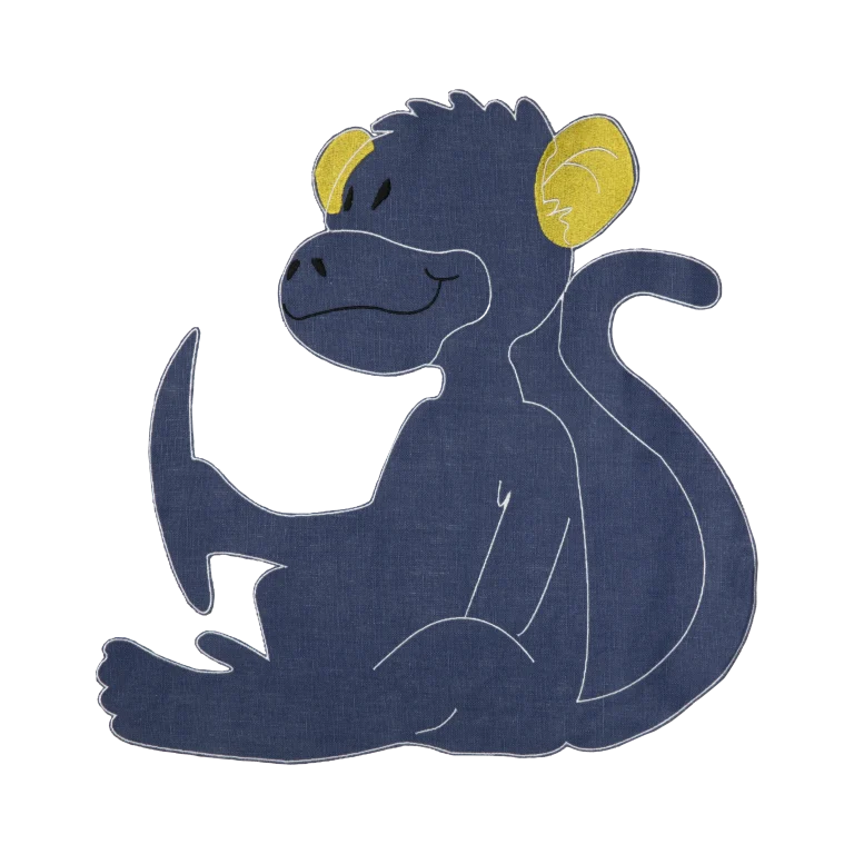 tovaglietta scimmia bambini