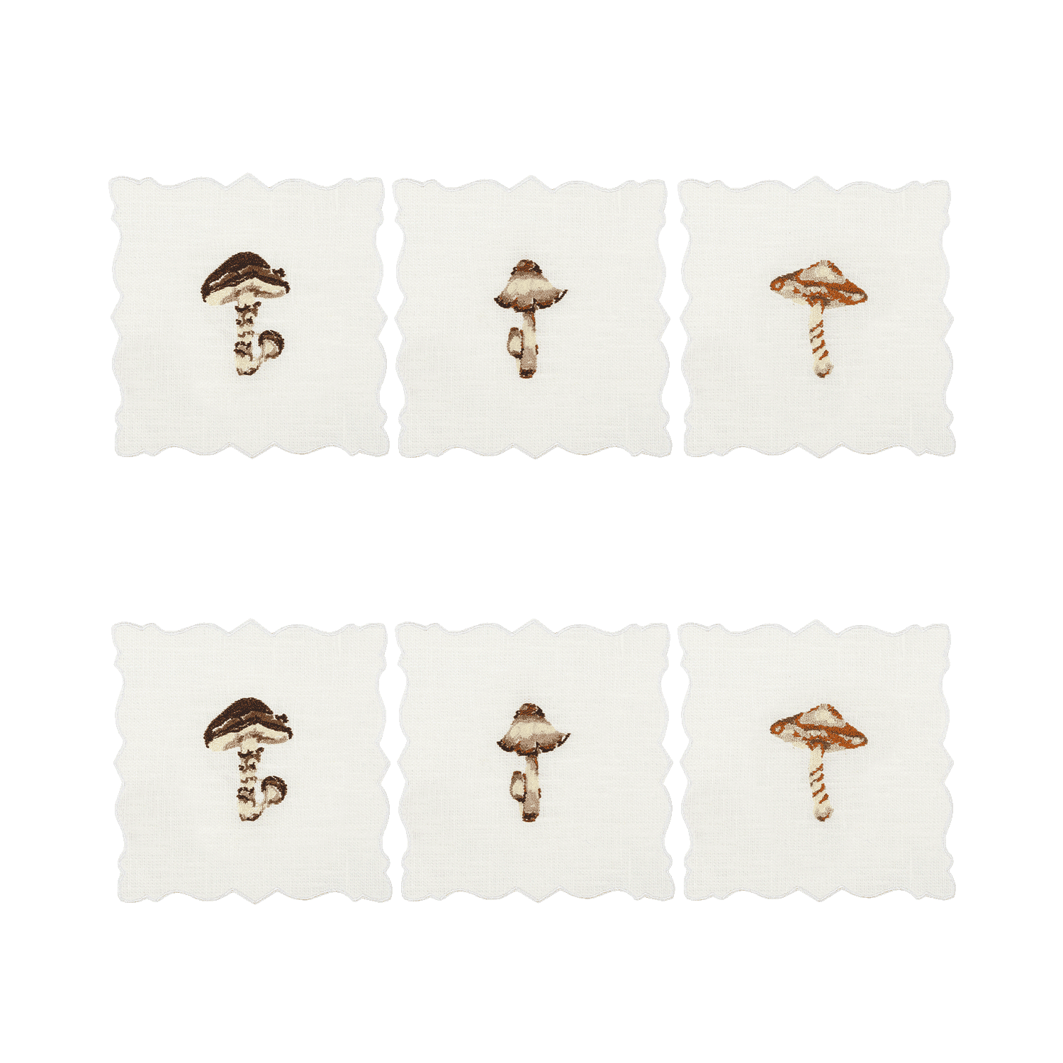 Set di 6 Cocktail Funghi