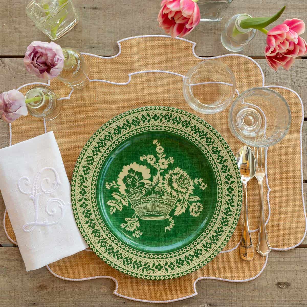 Tovaglietta Parentesi 800 in Rafia