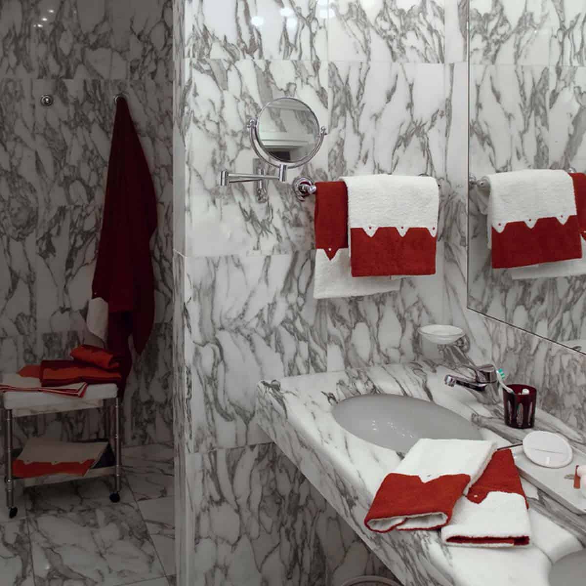 Set Asciugamani Torre in Spugna