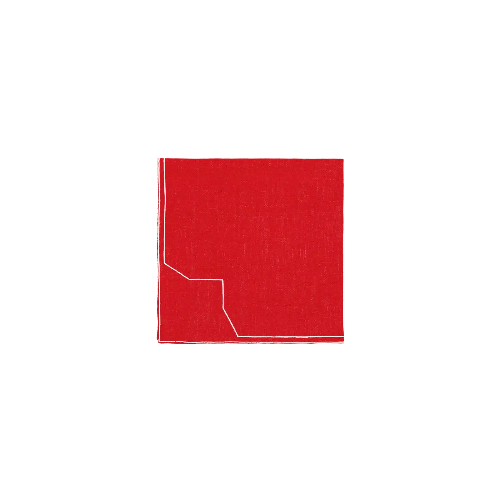 Napkin Octagon Tomato