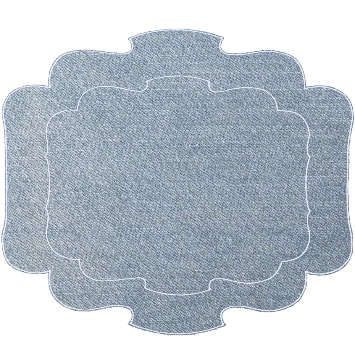 la gallina matta tovaglioli bianchi