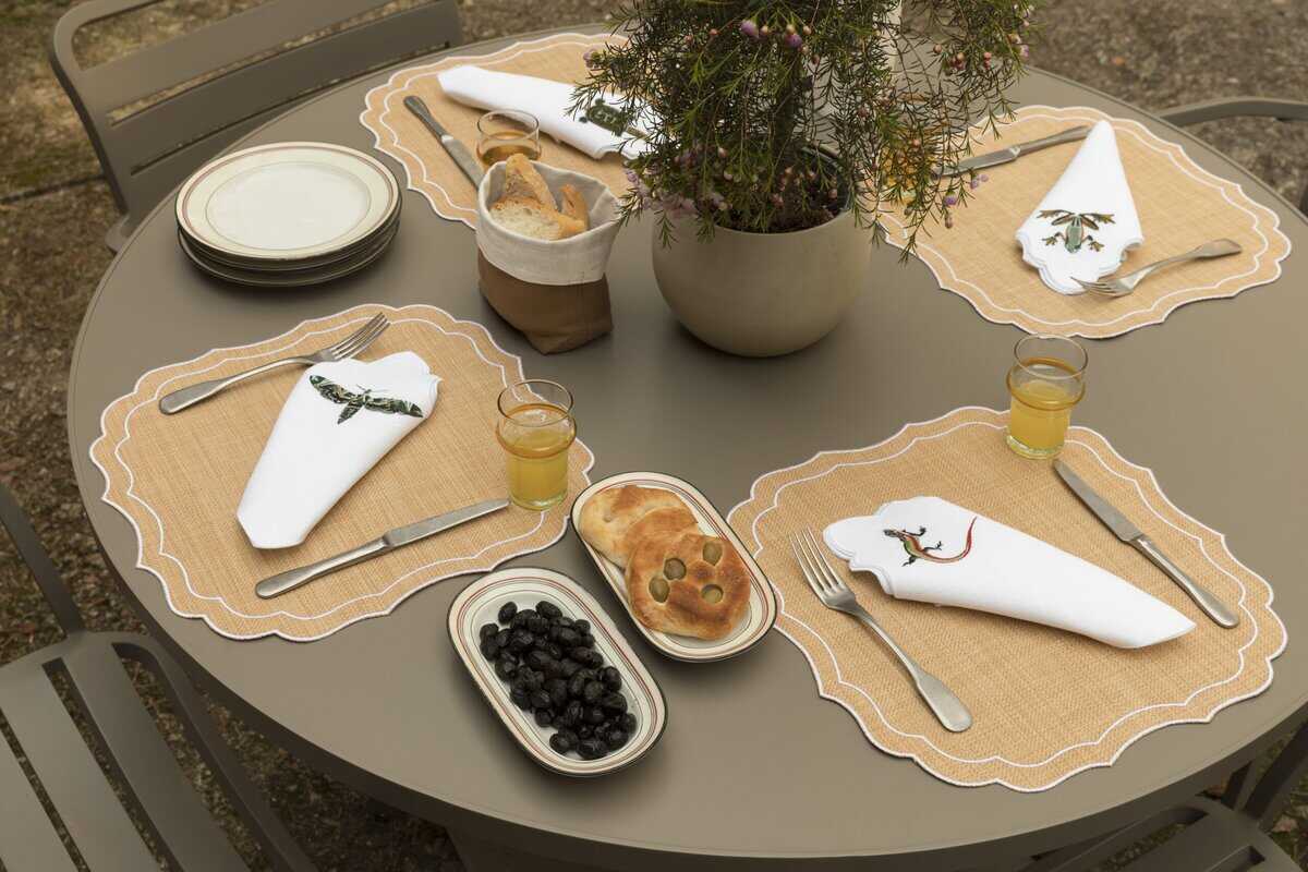 Parentesi Rettangolare Green ambientata