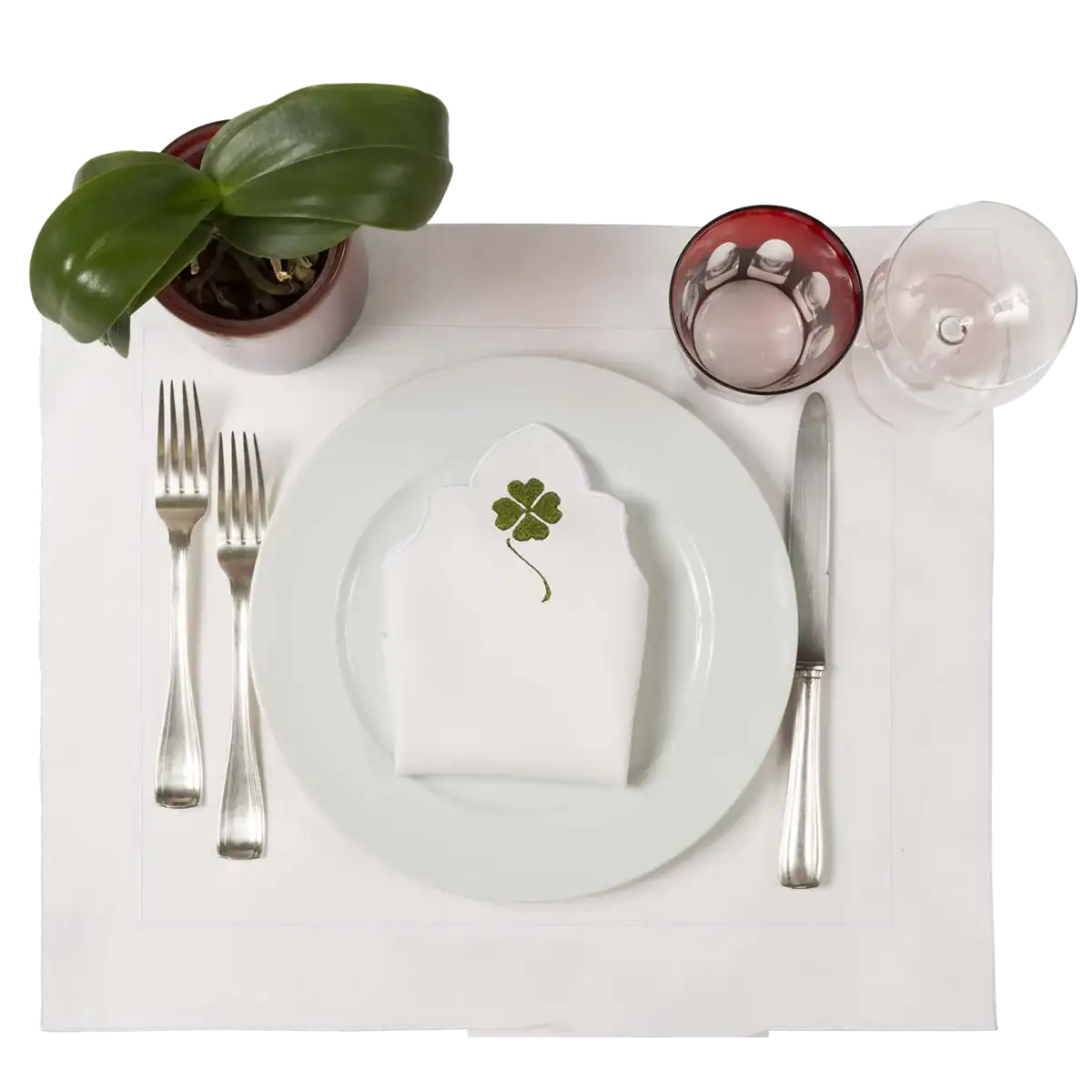 Tovagliolo Quadrifoglio