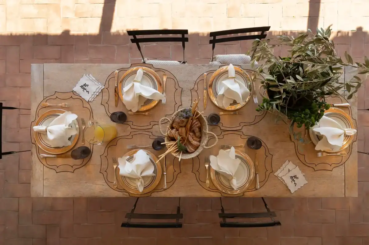 Parentesi Rettangolare Green ambientata