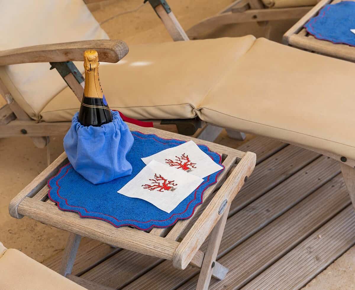 Set 4 cocktails Corallo in vaso