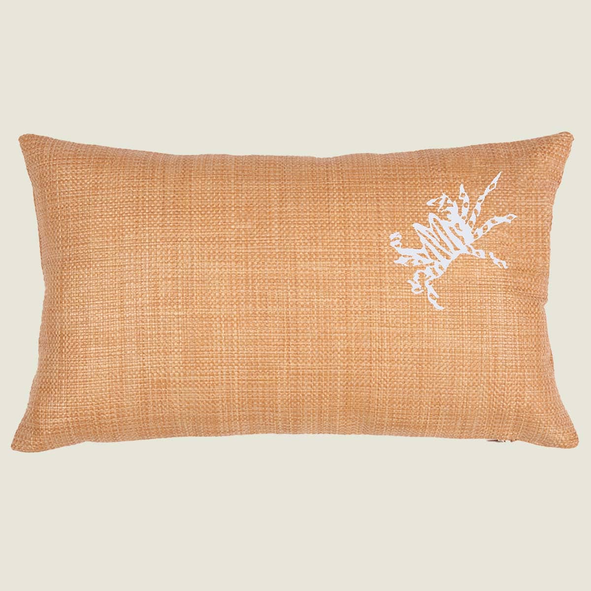 Cuscino in Rafia con Granchio