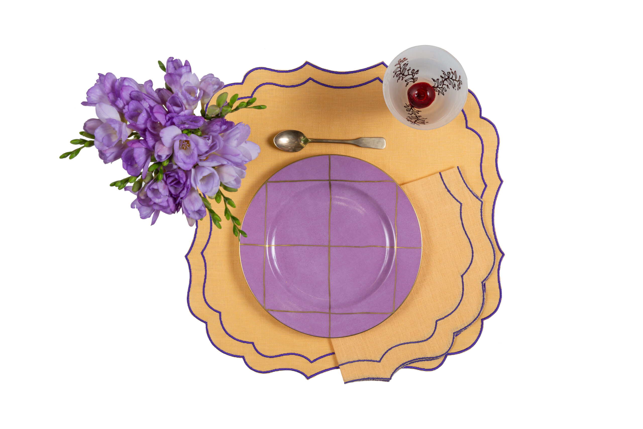 Placemat Krinkle Apricot